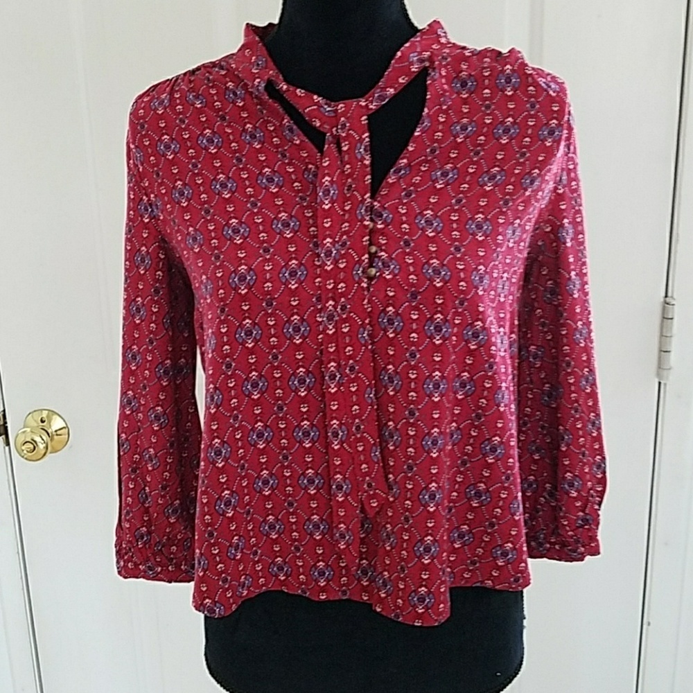 🎈Super cute top, long sleeve, size small